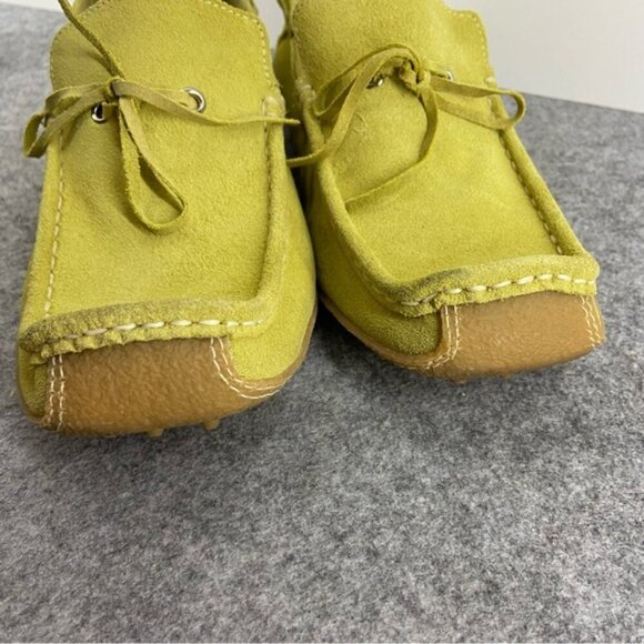 Banana Republic Yellow Suede Loafers - Picture 9 of 12